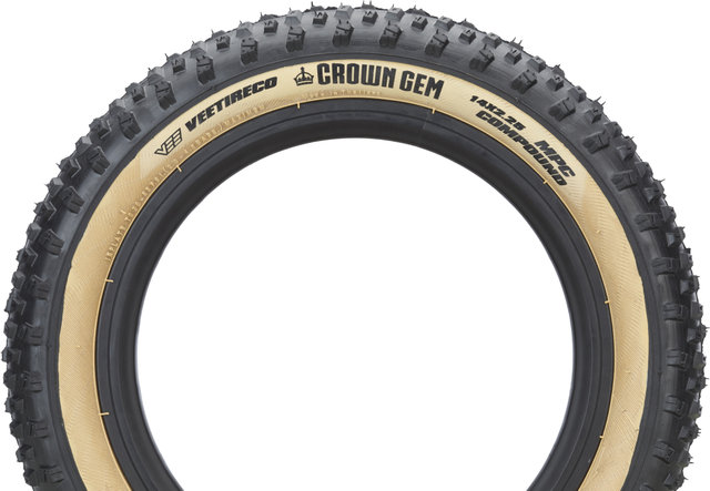 VEE Tire Co. Crown Gem MPC 14" Wired Tyre - skinwall/14 /57 mm/57-254/2.25 