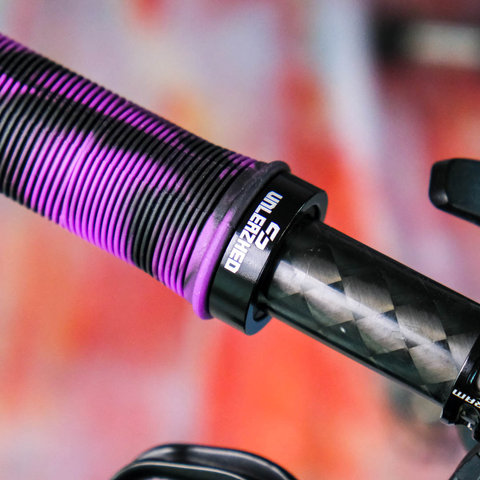 Unleazhed Puños de Manillar G1 - purple-black