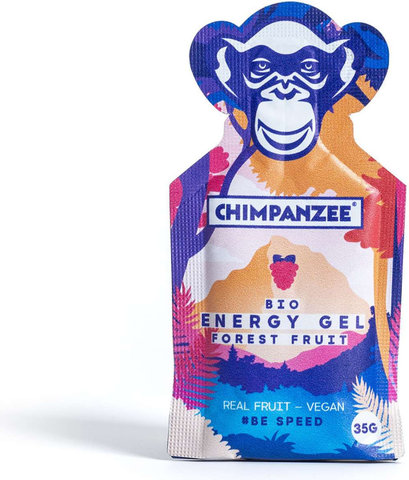 Chimpanzee Energy Gel Organic Forest Fruit - wild berry