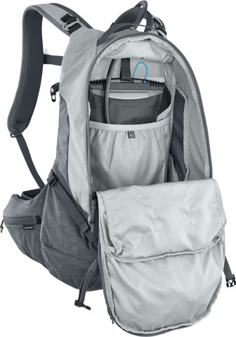 EVOC Mochila con Protector Trail Pro 26 - stone-carbon grey/26 