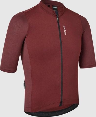 GripGrab Maillot Ride S/S - dark red | L