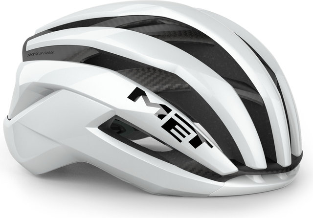 MET Casque Trenta 3K Carbone - white glossy | 56 - 58 cm
