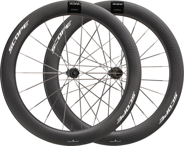 Scope Cycling Artech 6 Disc Centre-Lock 28'' Wheelset - white | 142 mm | 100 mm | 28" | Shimano Road