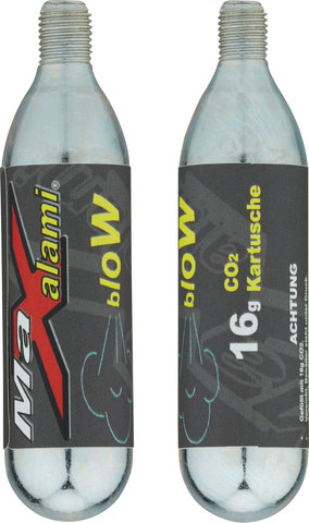 MaXalami Cartucho con rosca de repuesto Blow CO2 16 g - 2 unidades - universal