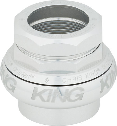 Chris King GripNut Sotto Voce EC30/25,4 - EC30/26 Gewindesteuersatz - silver/1"/EC30/25,4 - EC30/26
