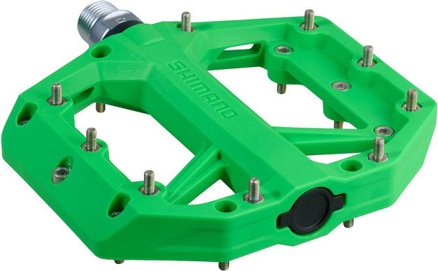 Shimano Pedales de Plataforma PD-GR400 - verde