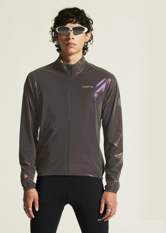 Craft Adv Endur Hydro Lumen Jacket - slate-multi/M