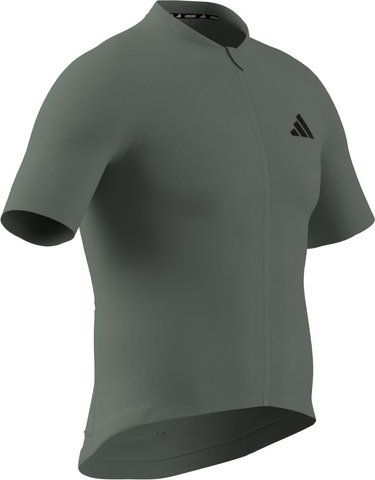 adidas Cycling Maillot Essentials S/S - silver green | XXL