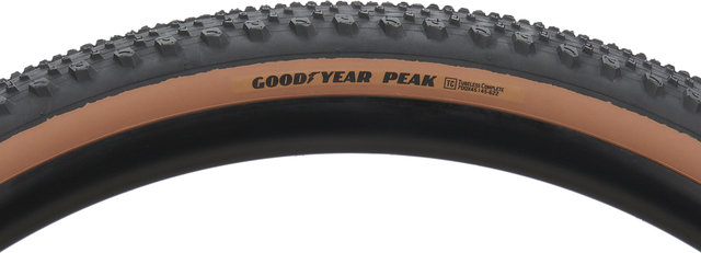 Goodyear Peak TLR 28" Folding Tyre - black-tan/28 /45 mm/45-622