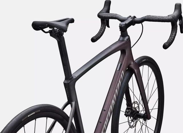 Specialized Vélo de Route Roubaix Comp Di2 carbone 28" - satin solidity metallic-obsidian metallic fade-smoke/28"/47 mm/172,5 mm/M Specialized Vélo de Route Roubaix Comp Di2 carbone 28" - satin solidity metallic-obsidian metallic fade-smoke/28"/47 mm/172,5 mm/M