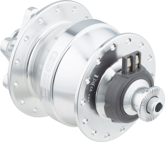 Shutter Precision Moyeu à Dynamo SD-8 Disc 6 trous - silber | 28