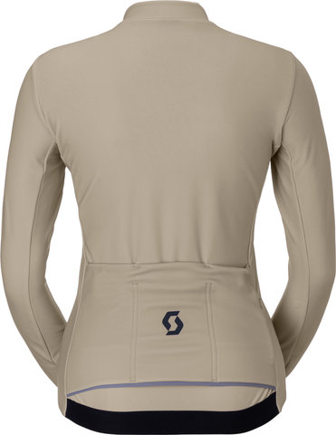 Scott Maillot Pro Warm Windbreaker pour dames L/S - portobello beige-black | XS