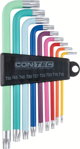 CONTEC Juego de llaves angulares Torx - 
