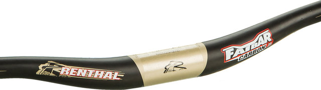 Renthal Manillar Fatbar Carbon 35 20 mm Riser - carbon-gold/800 