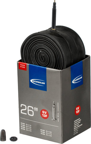 Schwalbe 13F Inner Tube for 26" - universal/Presta Valve (SV)/54-559 to 75-559/26x2.1-3.0 Presta/40 mm