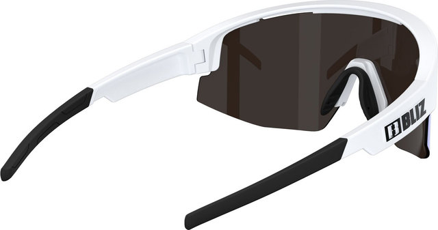 Bliz Gafas deportivas Matrix Nano Optics Photochromic - matte white/photochromic brown-blue