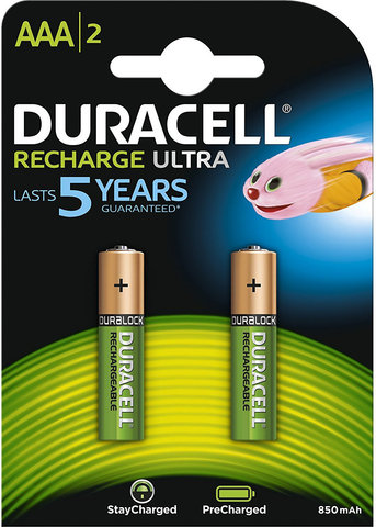 Duracell Akku AAA HR03 Recharge Ultra - 2 Stück - universal