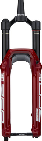 RockShox Suspension fork - electric red-gloss/160 mm/44 mm/1 1/8" - 1,5" tapered/29"/110 mm/15 mm Thru Axle