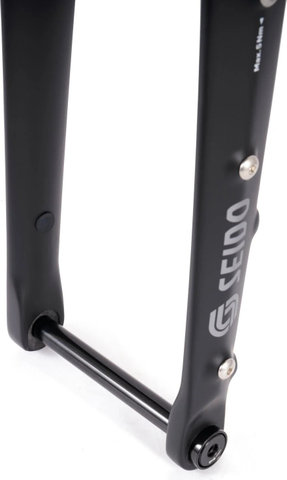 Seido Fourche en Carbone Seido MGV 400 27.5"/28" - noir mat | Axe Traversant 12 mm | 100 mm | 27,5" (650B), 28" | 1 1/8" - 1,5" tapered | 53 mm