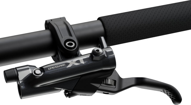 Shimano Deore XT Scheibenbremse BL-M8200+BR-M8220 - schwarz/links (seitenspezifisch)/Vorderrad