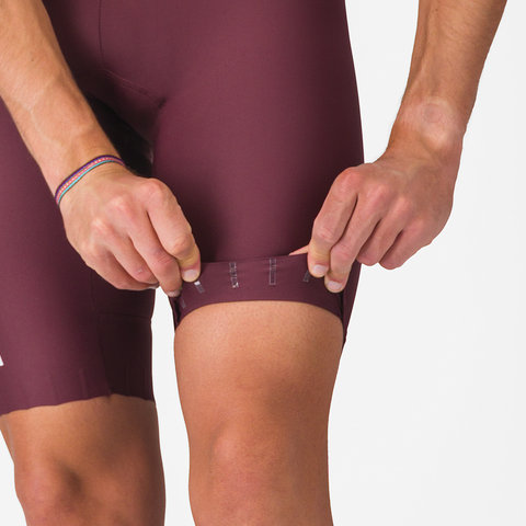 Castelli Espresso 2 Bib Short Trägerhose - deep bordeaux | M