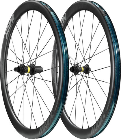 Mavic Cosmic SL 45 Disc Center Lock 23 mm 28" Carbon Laufradsatz - schwarz/28"/100 mm/142 mm/Non Boost/Non Boost/Shimano Road