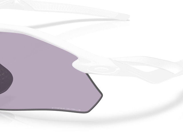 Oakley Radar Plate Sportbrille - polished white/prizm slate