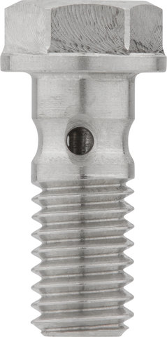 Hope Salida de cable recta M6 - silver