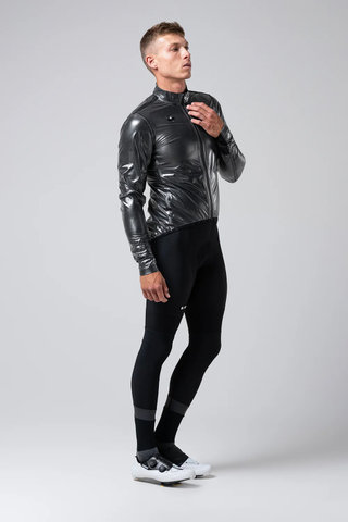 GOBIK Pluvia 2.0 Unisex Rain Jacket - true black/XL