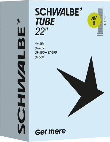 Schwalbe Cámara 8 para 22" - universal | Válvula Schrader (AV) | 40 mm