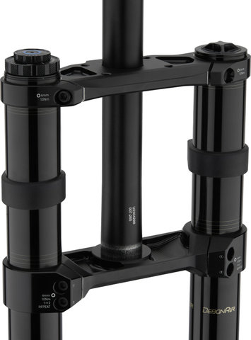 RockShox Horquilla de suspensión BoXXer Ultimate Charger 3 RC2 DebonAir+ 27,5" - gloss black/15 mm Eje Pasante/200 /48 /1 1/8"/110 mm/27,5" (650B)/110 mm/110 mm