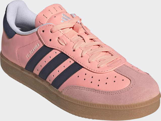 adidas Cycling Chaussures de cyclisme Velosamba Leather - frotur dkblue ftwwht | 36 2/3
