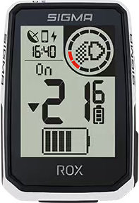 Sigma ROX 2.0 Endurance GPS Bike Computer - white