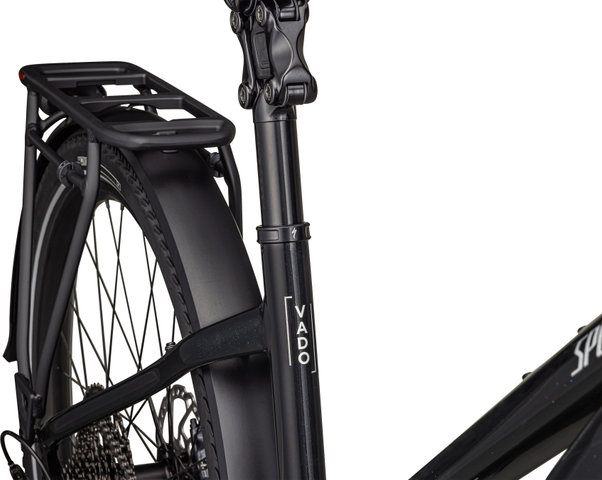 Specialized Vélo électrique de trekking Turbo Vado 5.0 Step-Through 27,5" - gloss castblack-satin silver reflective/44 /M/27,5" (650B)/170,0 mm