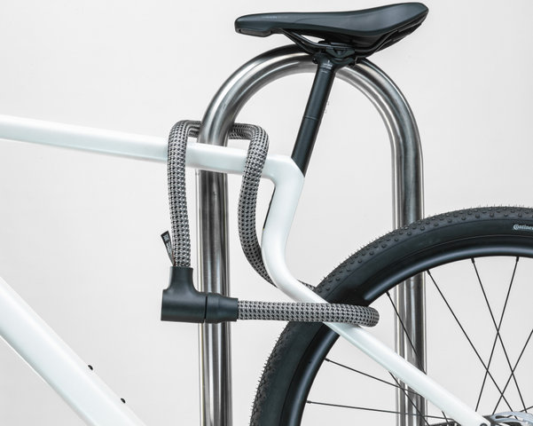 tex-lock orbit chain lock - electric grey | 120 cm
