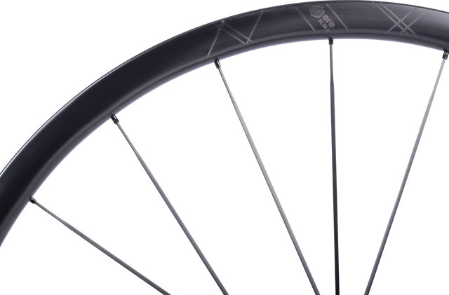 ERE Research Genus II SL30-R Carbon Disc Center Lock 28" Laufradsatz - black-black/142 mm/100 mm/Non Boost/Shimano Road/28"/Non Boost