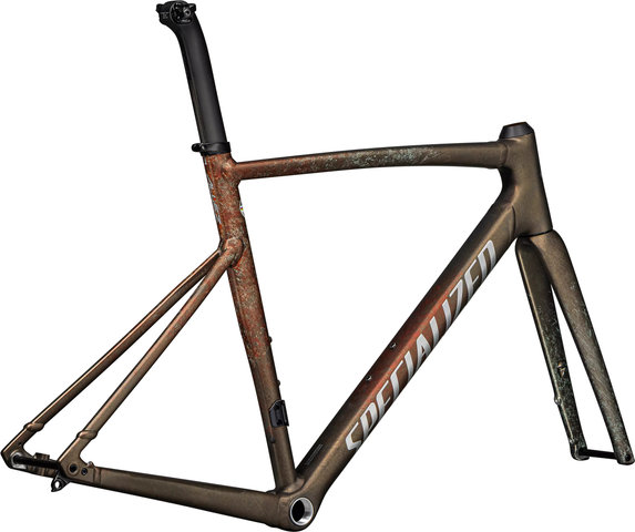Specialized Allez Sprint Frame Kit - copper multi blurred impasto-brushed liquid metal/M/44 mm