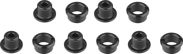 absoluteBLACK Chainring Bolt Set 5-arm - black/short