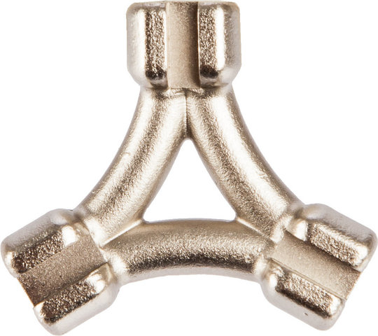 Lezyne Speichenschlüssel 3-Way Spoke Wrench Shop Tool - silber