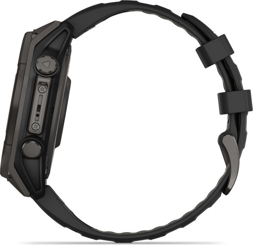 Garmin fenix 8 Solar Sapphire Titan GPS 47 mm Multisport-Smartwatch - graphit-carbongrau