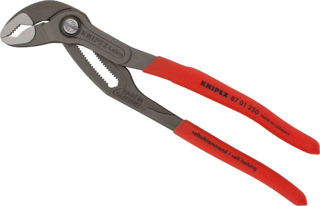 Knipex Alicates de pico de loro Cobra® - rojo/250 mm