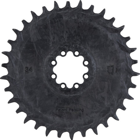 GEMINI RIGEL Carbon Kettenblatt für SRAM 8-Loch - carbon/34 Z