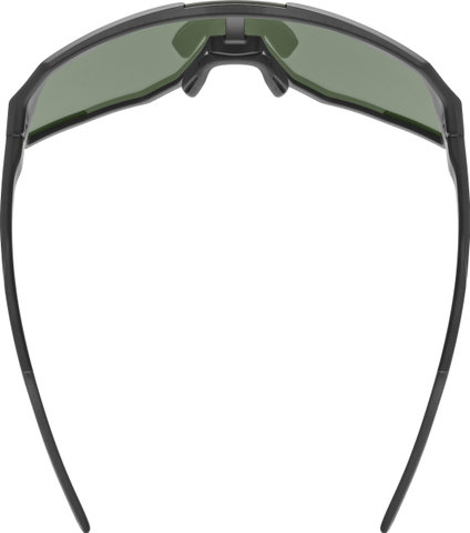 uvex sequenze Brille - black matt | mirror green