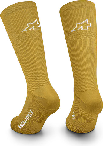 ASSOS Endurance S11 Socken - golden yellow