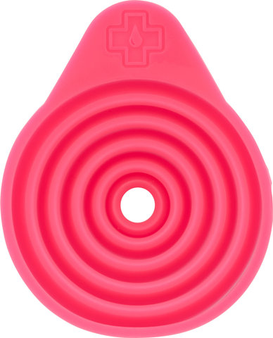 Muc-Off Embudo de silicona plegable - rosa