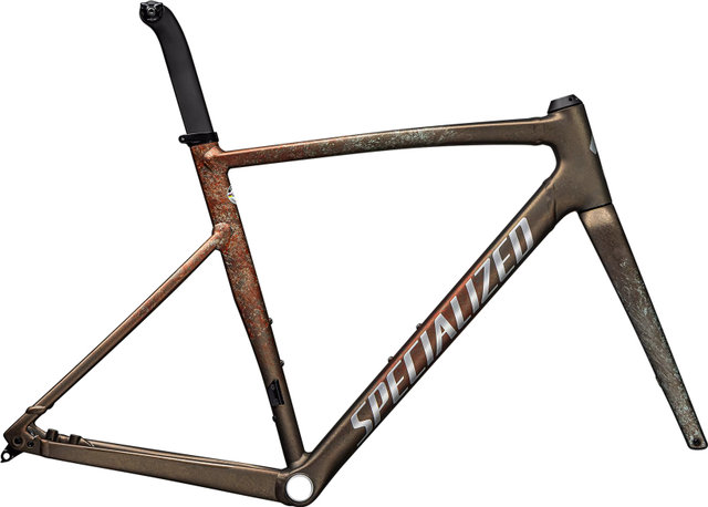 Specialized Allez Sprint Frame Kit - copper multi blurred impasto-brushed liquid metal/M/44 mm