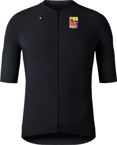 GOBIK CX Solid Unisex S/S Trikot High Key Edition - hk black/M