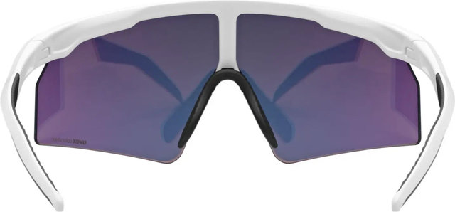 uvex Ultimate Pace Ultra L CV Sportbrille - white matt | yummy yellow