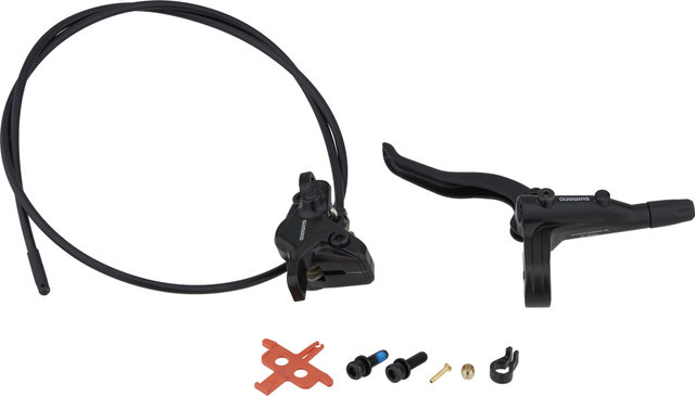Shimano BR-MT410 + BL-MT401 Scheibenbremse J-Kit - schwarz/Vorderrad/links (seitenspezifisch)