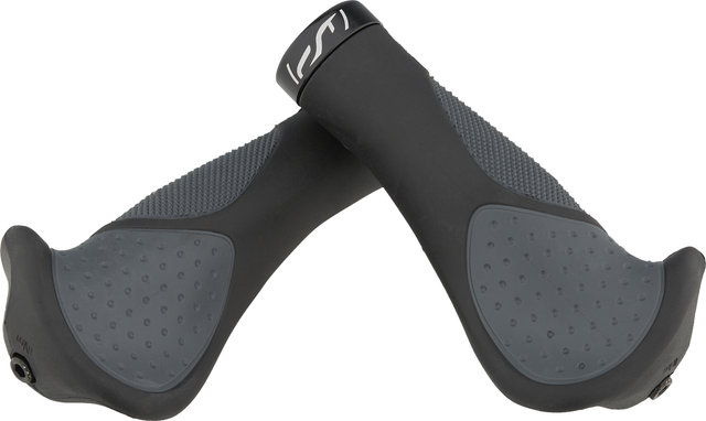 CONTEC Tour Deluxe Handlebar Grips - Workshop Packaging - black-grey